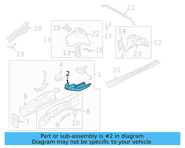 Side Member Extension 5Q0-803-210 - View 27