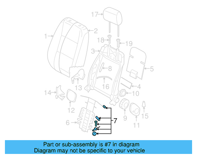 Adjust Lever 1K0-881-092-B - View 30