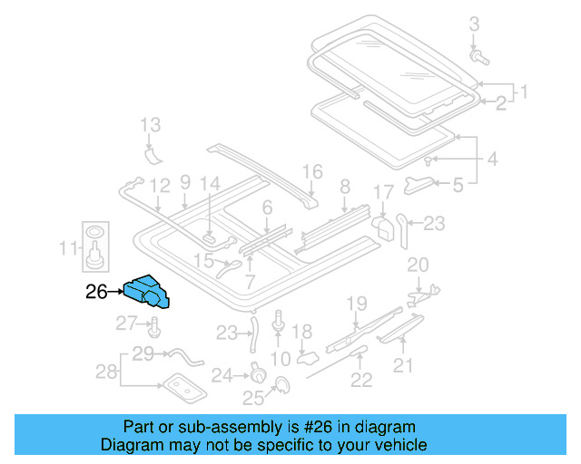 Motor 1K0-959-591 - View 13