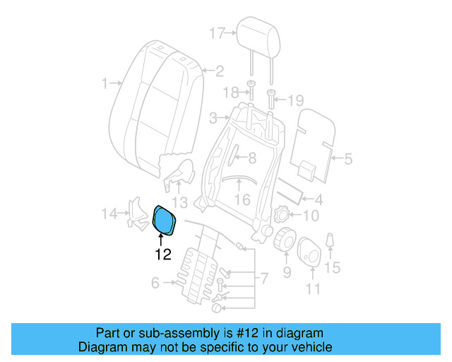 Hinge Cover 1K4-881-479-L-3U6 - View 3