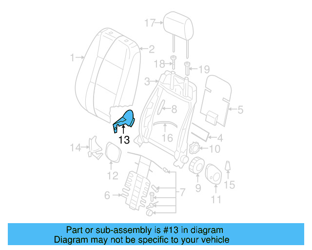 End Cap 3C0-881-479-7G8 - View 4