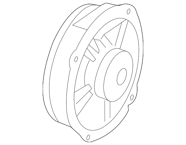 Quarter Panel Speaker 5C5-035-454-E - View 6