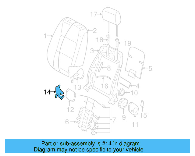 End Cap 1K4-881-640-C-7G8 - View 6