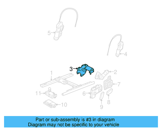 Adjust Motor 7L0-959-761-A - View 33