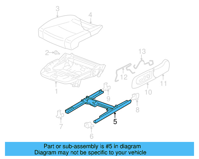 Seat Cover 1J0-881-405-GL-KWA