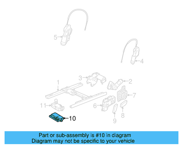 Adjust Knob 1K0-959-815-9B9