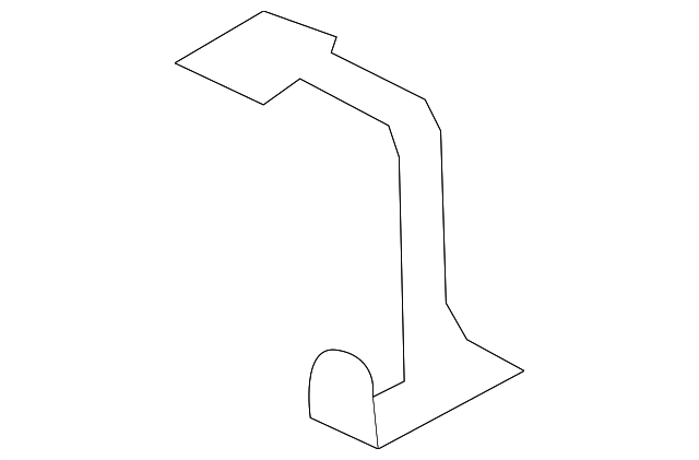 Bracket 1K0-881-547-A - View 2