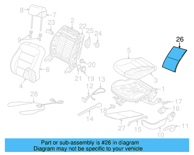 Protect Plate 1J0-881-745-C - View 12