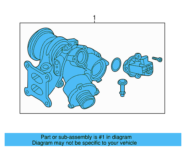 Turbocharger 06K-145-061 - View 3