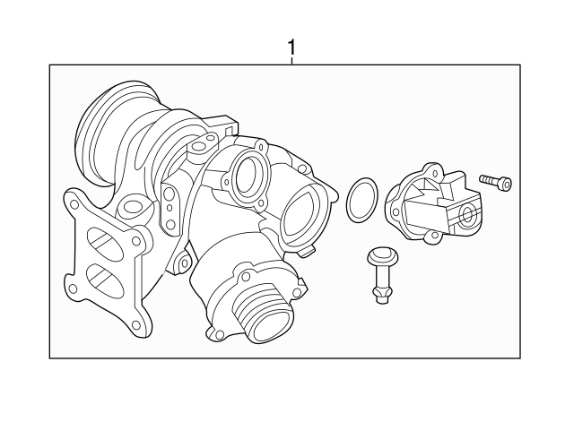 Turbocharger 06K-145-061 - View 2