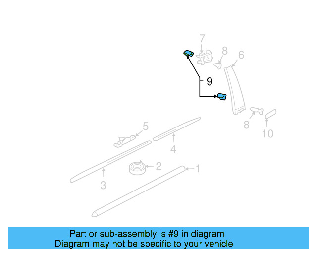 Applique Grommet N-904-325-01 - View 3