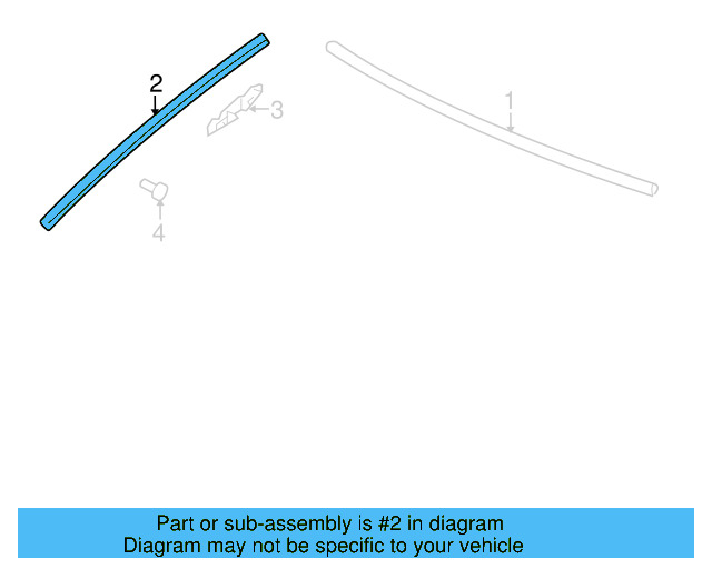Water Deflector 7L6-854-328-9B9 - View 2