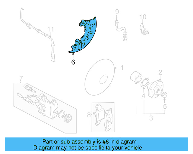Splash Shield 1J0-615-311-A - View 33