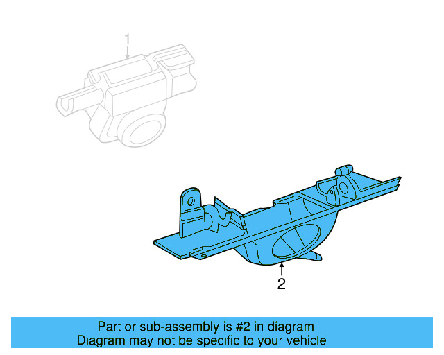 Camera Bracket 7B0-980-555 - View 3