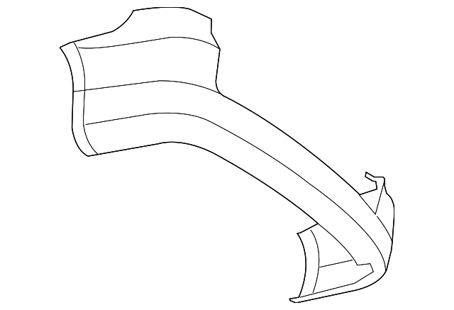 Bumper Cover (Unpainted) 7b0807417agru