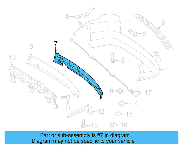 Absorber 7B0-807-431-A - View 3