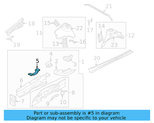 Mount Bracket 5Q0-810-811 - View 32