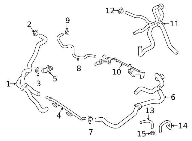Reservoir Hose Clamp N-906-869-02 - View 384