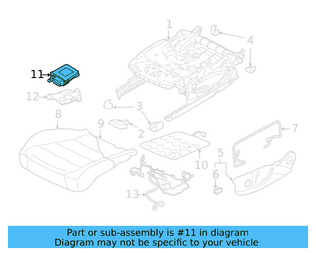 Occupant Module Mount Bracket 5NA-959-730 - View 6