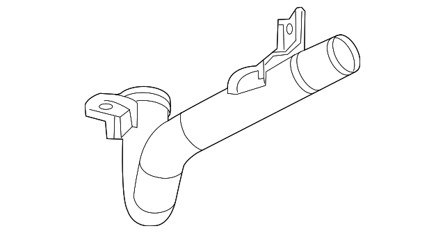 Water Pipe 7B0-121-050 - View 2