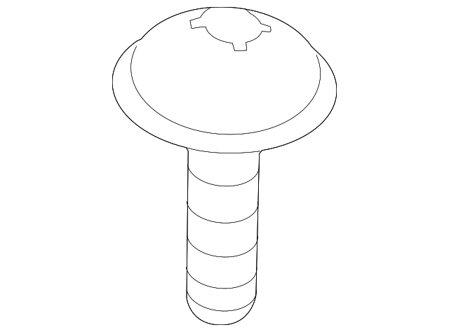 Radiator Support Panel Reinforcement Bolt N-910-338-02 - View 45