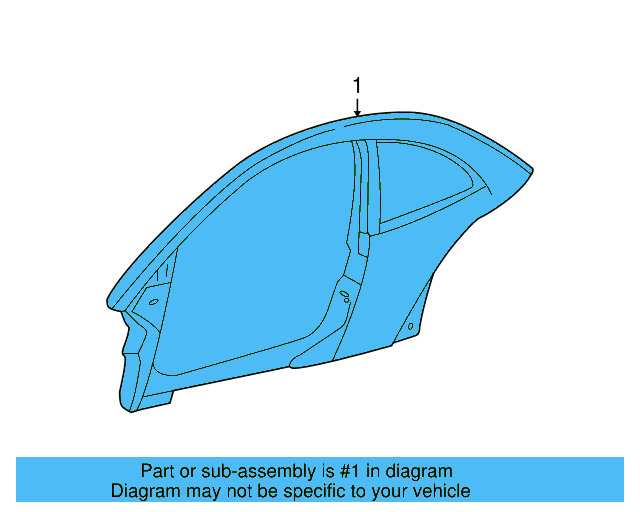 Uniside Panel 1C0-809-603-J - View 5
