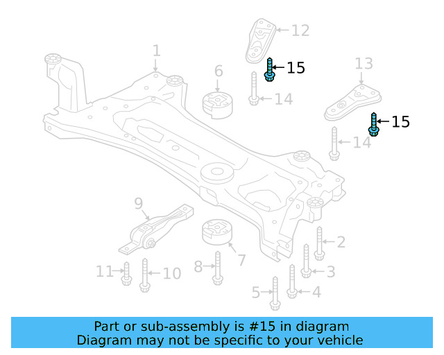 Side Support Mount Bolt N-912-312-01 - View 54