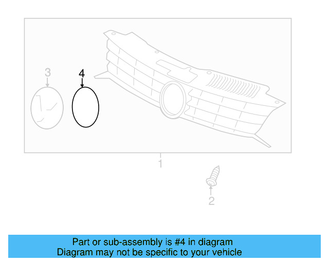 Emblem Screen 5K0-853-343-H81 - View 15