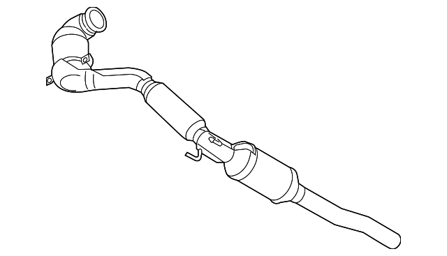 Catalytic Converter 5C0-254-501-F - View 3