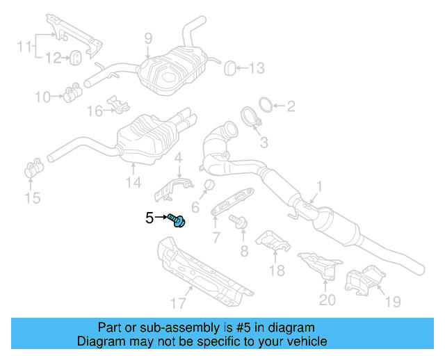 Support Brace Bolt N-107-371-01 - View 3