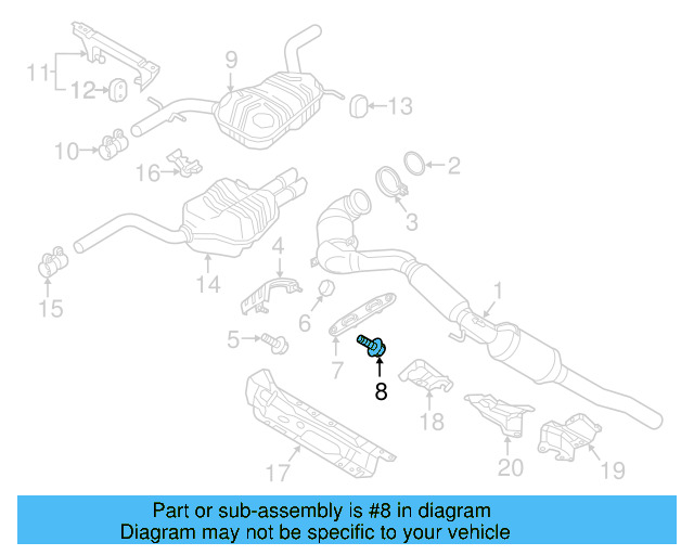 Support Brace Bolt N-107-371-01 - View 4
