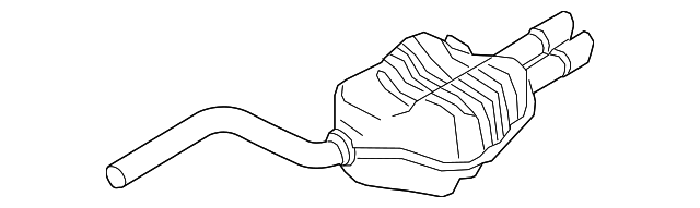 Rear Muffler 5C6-253-609-AE - View 6