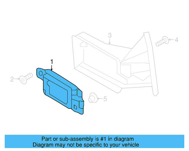 Blind Spot Radar 5Q0-907-686-B - View 14