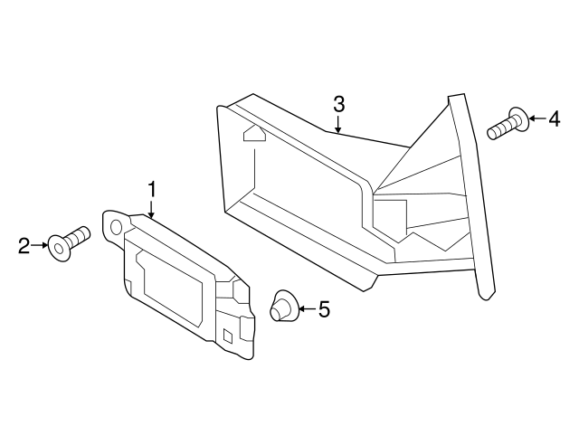 Blind Spot Radar 5Q0-907-686-B - View 12