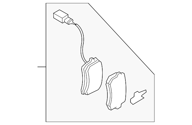 Brake Pads Rear 3D0-698-451-A - View 2