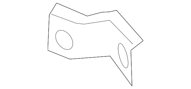 Brake Hose Bracket 3D0-611-845-AA