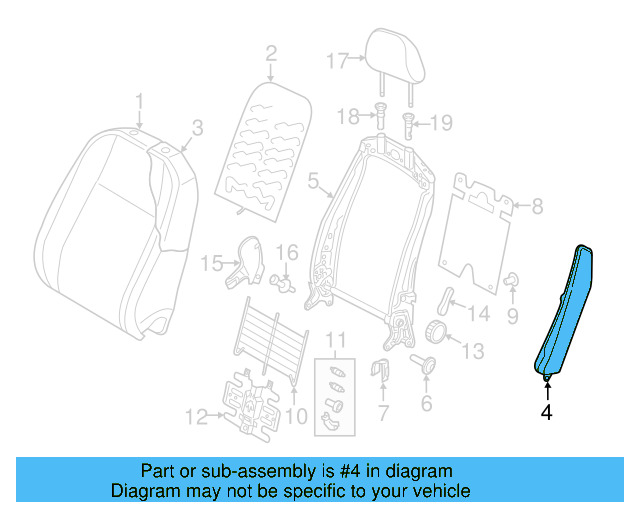 Adjust Lever 5GM-881-092 - View 3