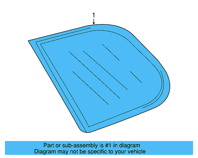 Quarter Glass 1K9-845-298-J - View 3