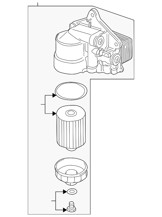 Oil Cooler Assembly 07D-117-015-G - View 2