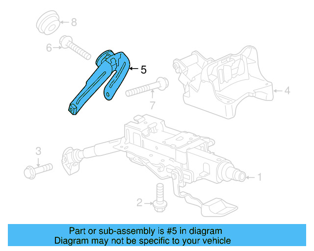 Column Support Plug N-105-608-01 - View 16