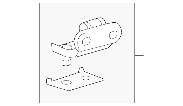 Hinge 1K6-827-301-C - View 2