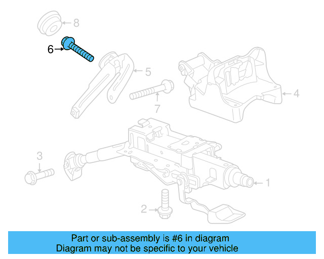 Support Bracket Bolt N-106-012-02 - View 10