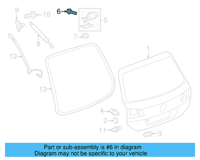 Hinge Bolt N-106-533-01 - View 10