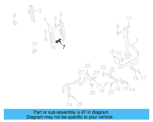 Knob Bolt 701-857-799 - View 4