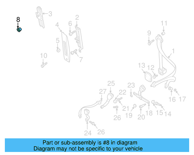 Knob Nut N-902-988-02 - View 3