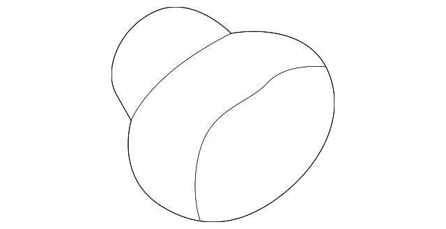 Center Seat Belt Cap 811-857-845-01C - View 6