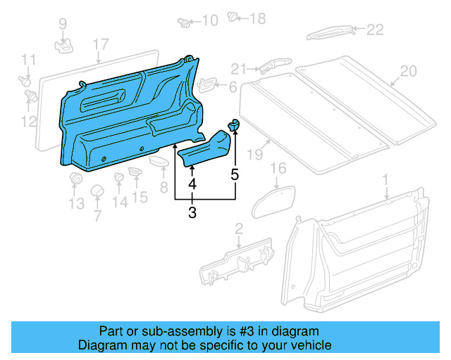 Side Trim 7D3-867-036-2DQ