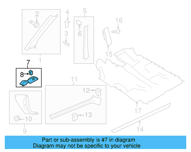 End Cap 1Q0-867-358-B-Y20 - View 2
