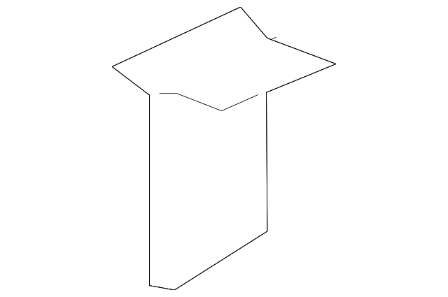 Windshield Pillar Trim Clip 3D0-867-333 - View 6