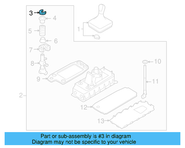 Front Console Rear Bracket 1K0-861-371-B - View 11